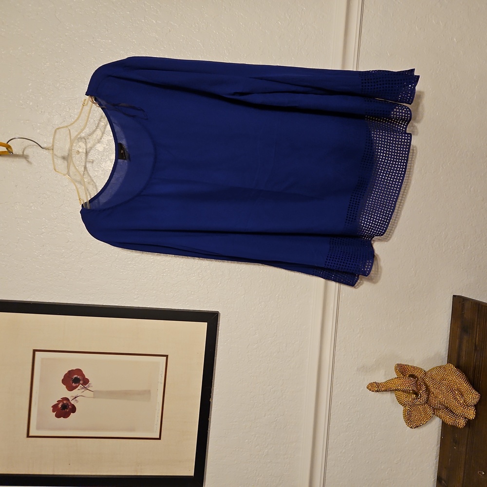 Worthington blue blouse 3X